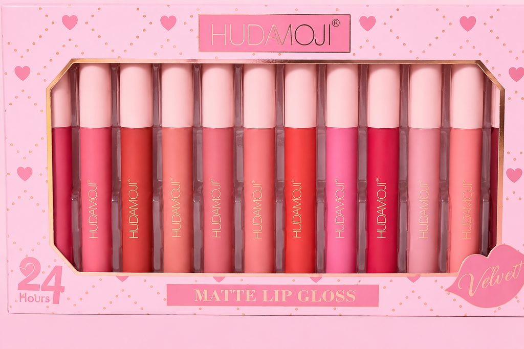 Matte Lip Gloss Set 24 Shades Long Lasting Pakistan