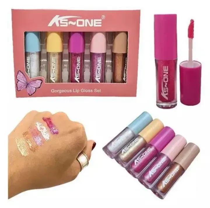 KS ONE 2-in-1 Lip Gloss And Eyeshadow Set Includes: 6 x Lip Gloss Free delivery